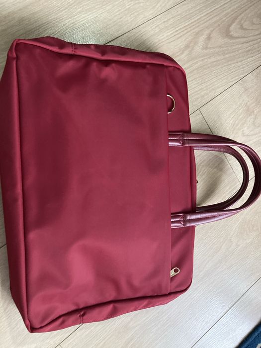 Torba na laptopa bordowa