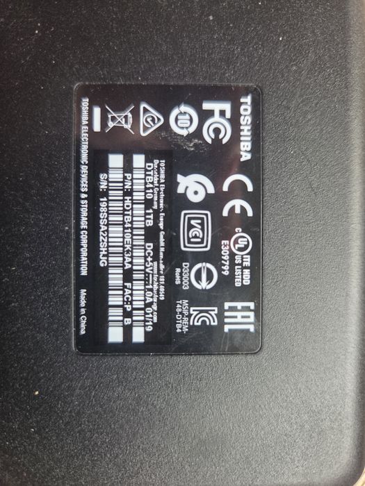 Dysk twardy Toshiba