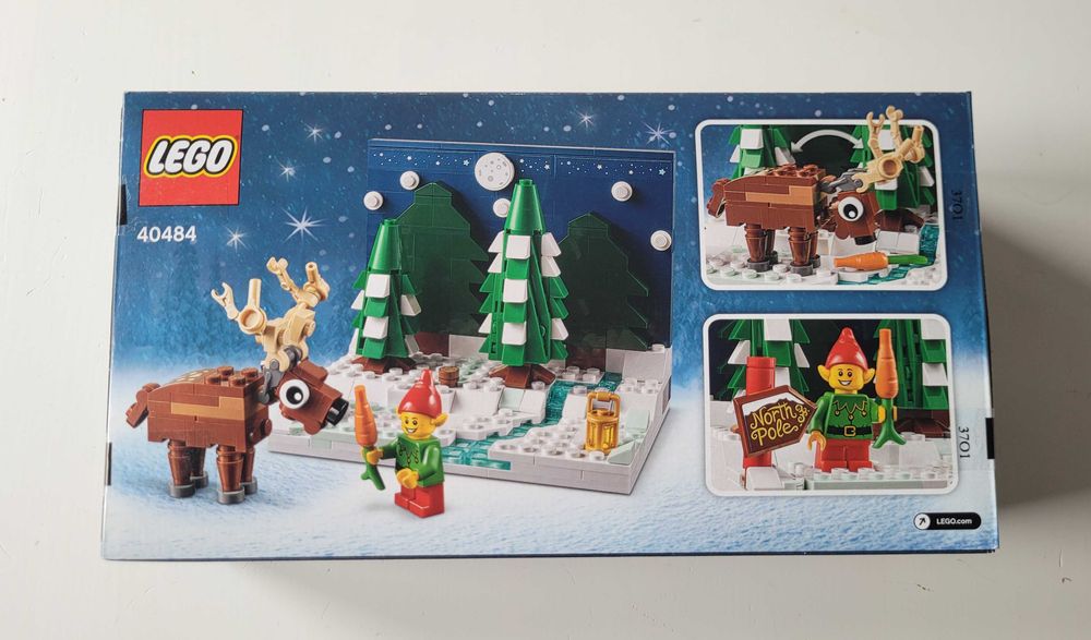 Lego 40484 Podwórko Świętego Mikołaja nowe