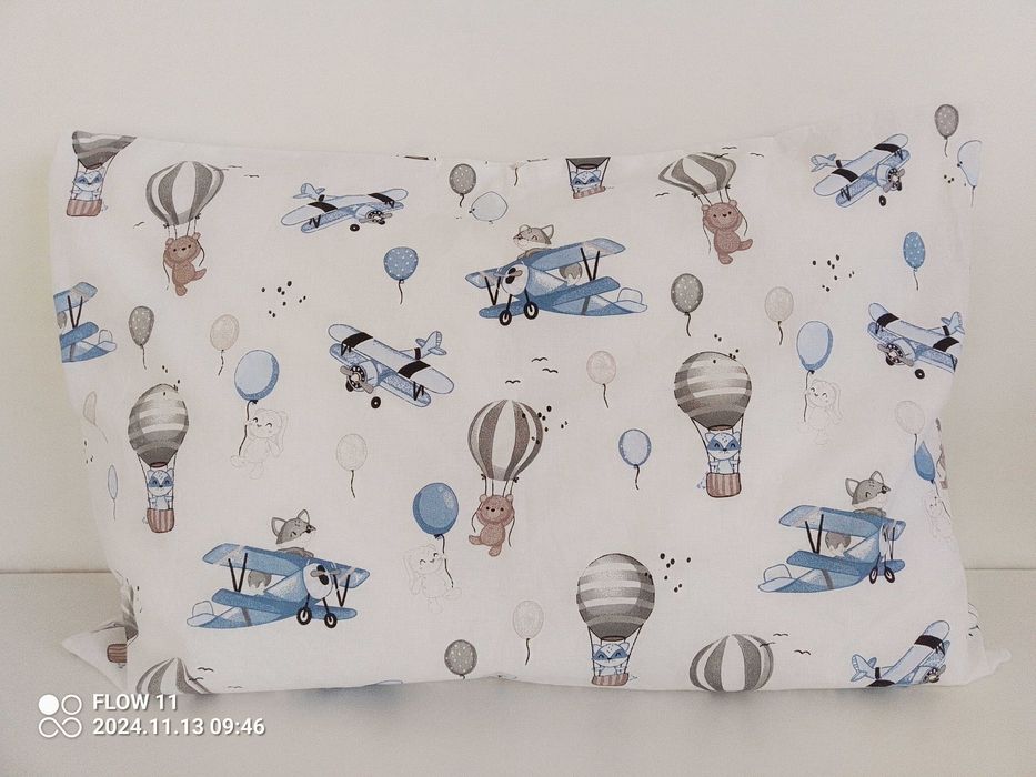 Nowa Poszewka 40x60 cm 100% Bawełna Dla Chłopca