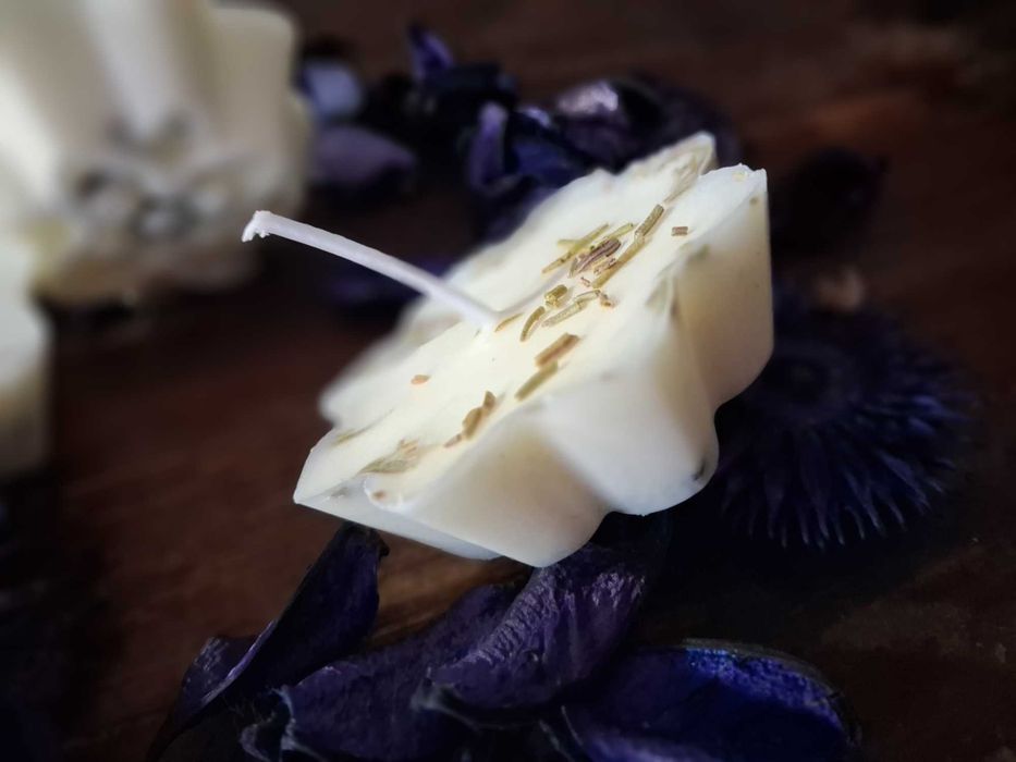 Velas de cera de soja 100% natural