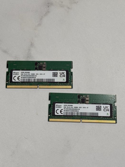 Оперативна пам'ять DDR5 SODIMM SK hynix 8 Gb 5600