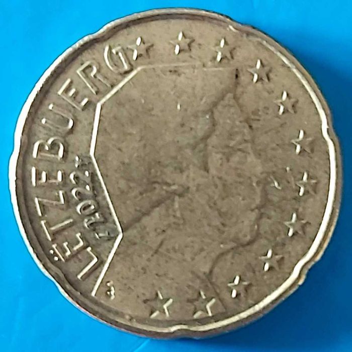 20 Cêntimos de 2022 do Luxemburgo, Henri