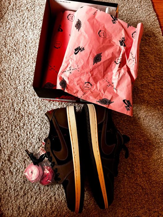 Travis Scott Air Jordan 1 Low sneakers - tamanho 46