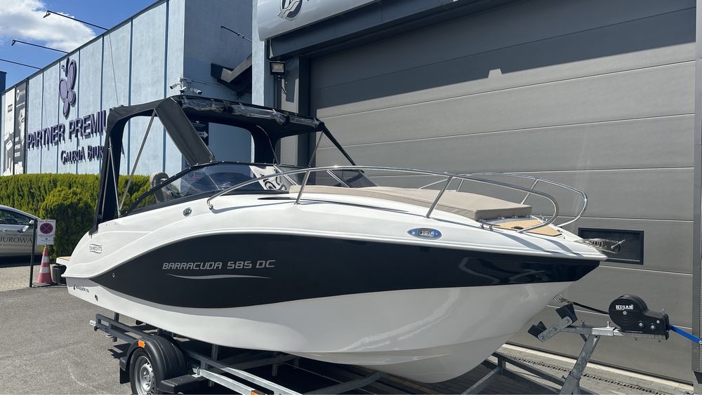 Nowa łódź Barracuda 585 z Mercury F115 ELPT z przyczepa