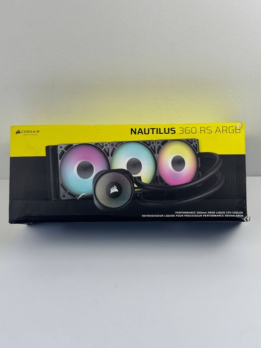Система рідинного охолодження Corsair Nautilus 360 RS ARGB