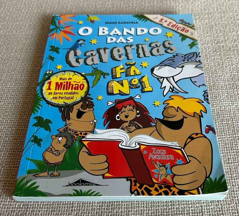 Livro O Bando das Cavernas Nº 14 - Fã Nº 1