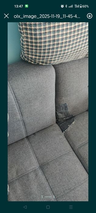 Sofá cama com arrumação