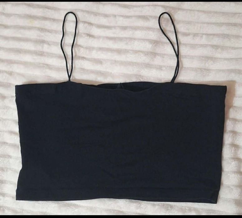 Czarny top rozmiar S