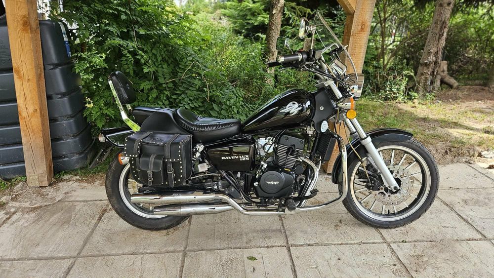 Motocykl Zipp Raven Lux 125 Chopper na kat. B