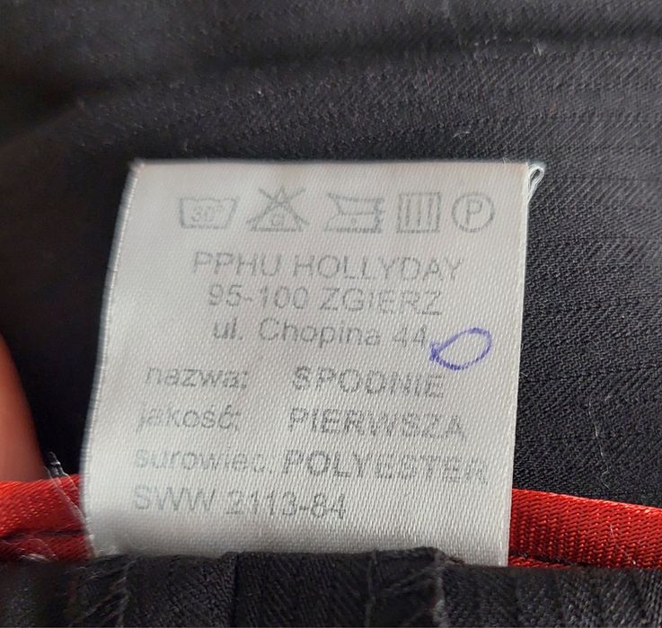 Elegancka czarne spodnie Hollyday Poland