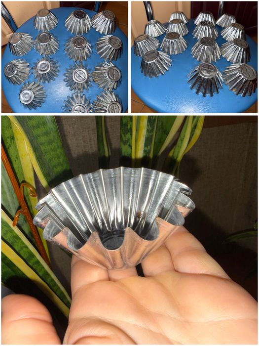 Формы СССР для выпечки кексов, маффинов, корзинок