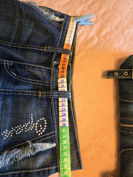 Belíssimo conjunto Jeans Mulher Coração. Medidas nas fotos