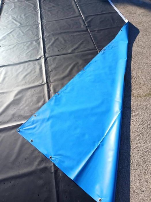 Lonas impermeaveis com ilhos, anti fogo 4x3-8x3 e 10x5m