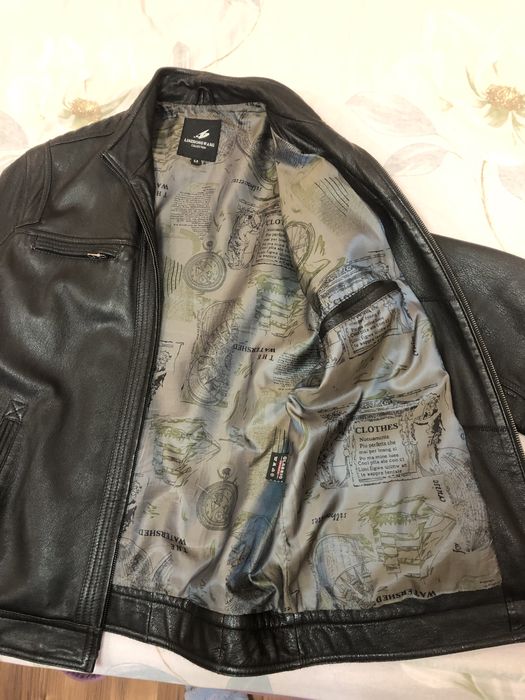 Куртка чоловіча шкіряна