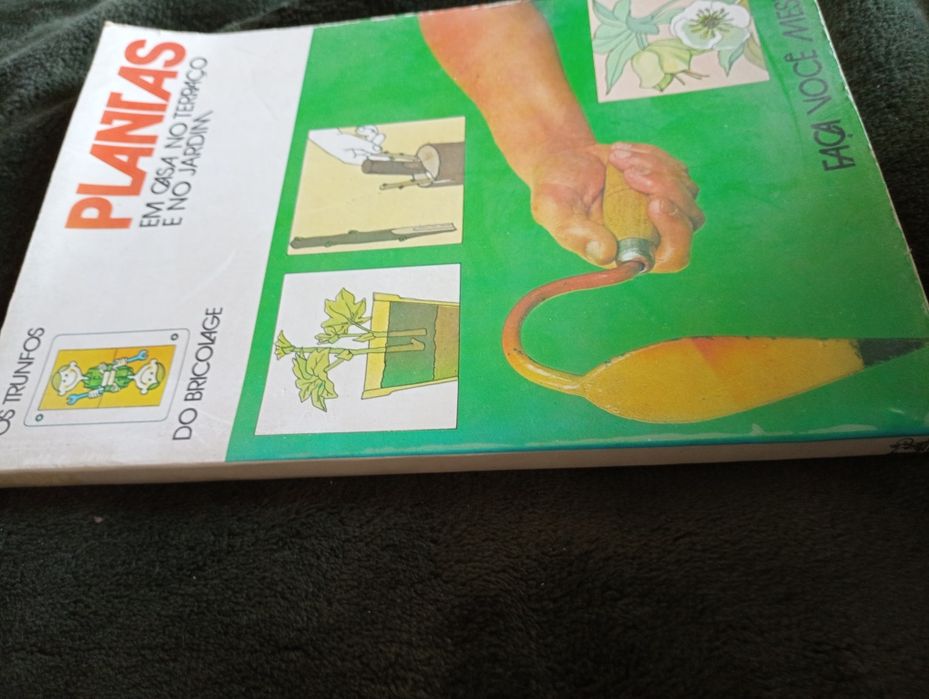 Plantas em casa no terraço e no jardim Macella Cordami 1977 Muito raro