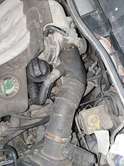 Skoda Octavia 1 FL Lift 2.0 APK Dolot Obudowa Filtra Po Przepływomierz