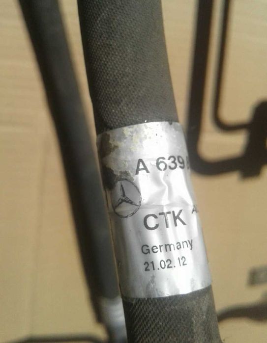 Задній клімат-контроль, кондиціонер Mercedes Віто, Віано  639 рестайл