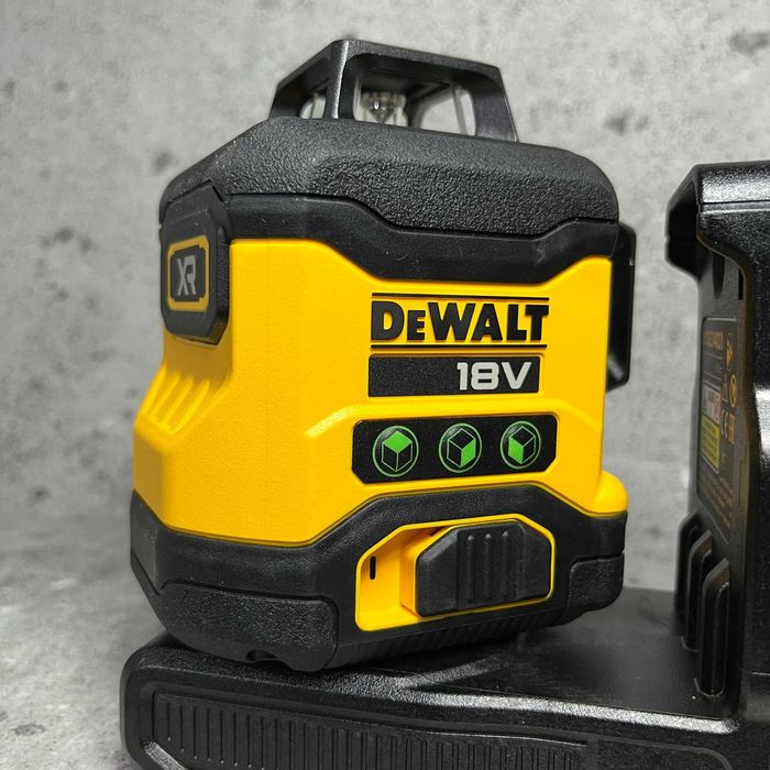 Laser Płaszczyznowy 3x360 DeWalt DCLE34031N 18V XR Zielona Wiązka Magnes Stan BDB
