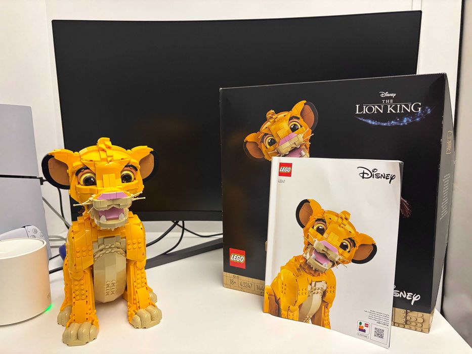 Lego Pequeno Simba, o Rei Leão