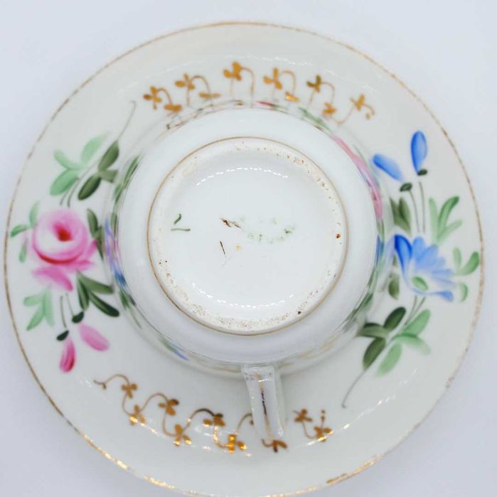 Chávena com pires em porcelana Vista Alegre