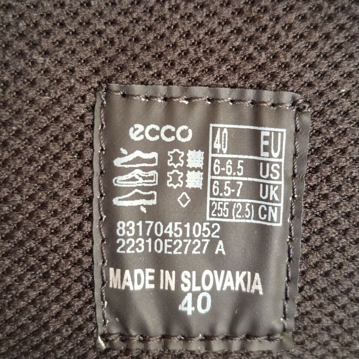 Чоловічі черевики Ecco Track 25 M Gore-Tex, 40р. на 26 см, 41р. на 26.5 см