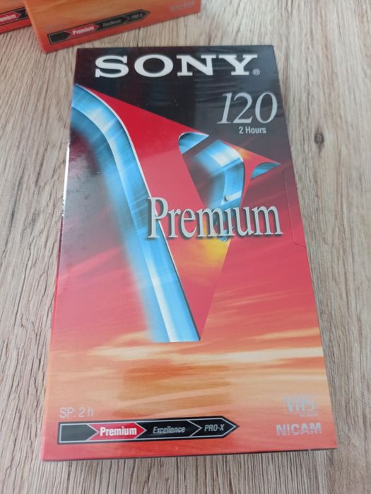 Kasety VHS Sony.  .