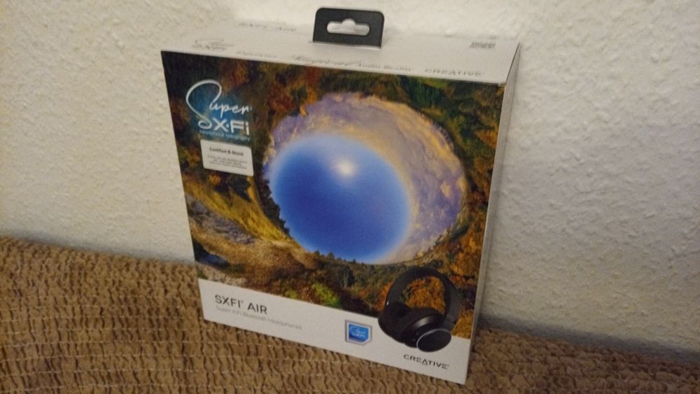 Nowe słuchawki Creative SXFi AIR bluetooth.