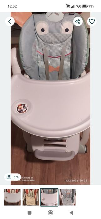 Krzesełko do karmienia Chicco