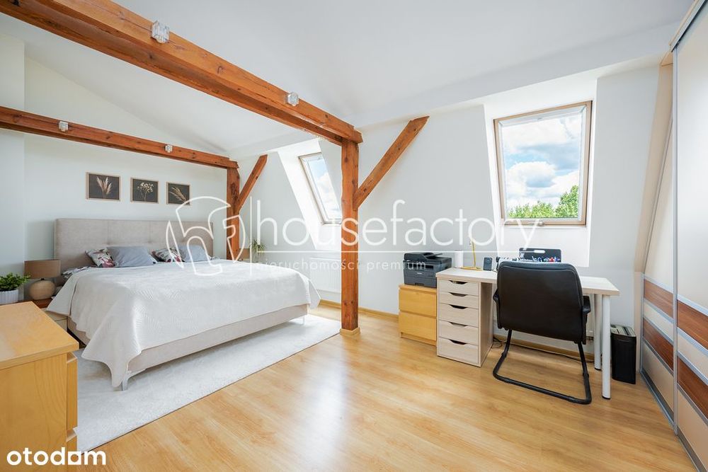4 pokoje z możliwością 5! Dwupoziomowe 131 m2