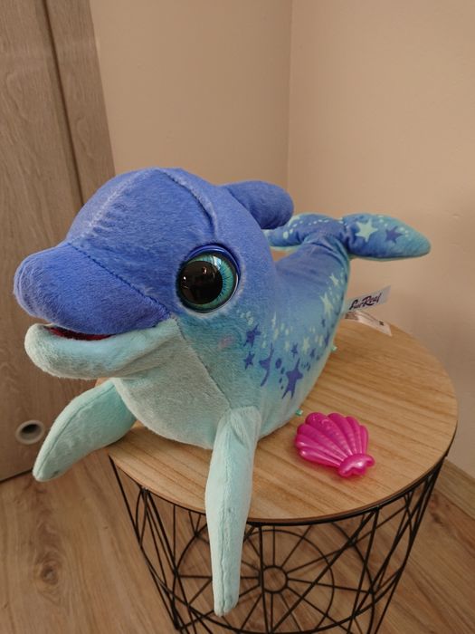 Gadająca zabawka interaktywna Hasbro Furreal Delfin dźwięki jak Szumiś
