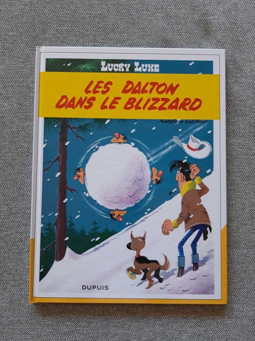 BD Lucky Luke "Les Dalton dans le blizzard"
