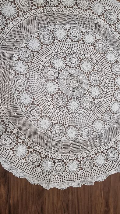 Toalha muito grande em croché artesanal 1,70 m