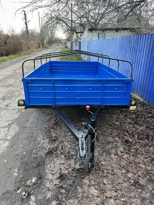 Срочно Усилений прицеп 3 метра 1/ 5метра на волговській ресорі