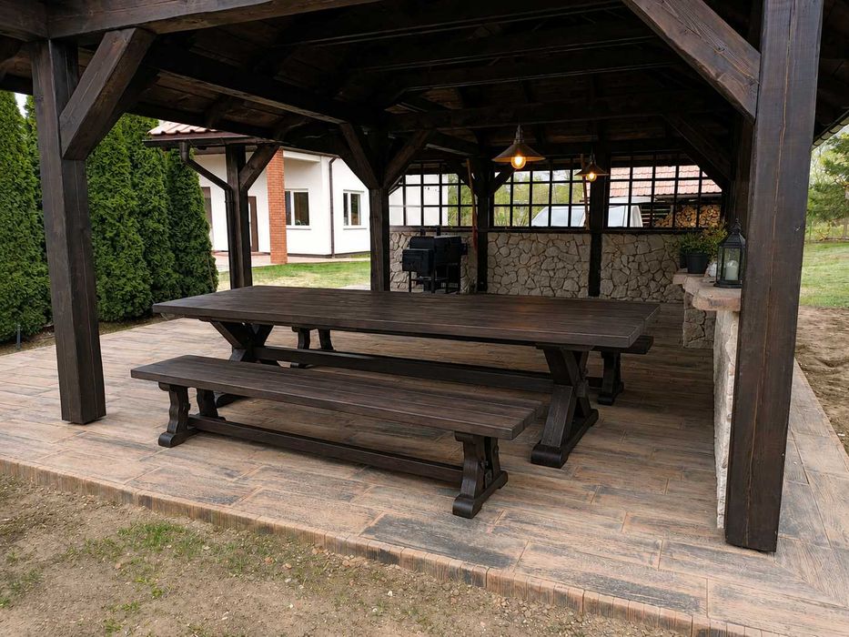 Stół masywny rustykalny 300 cm