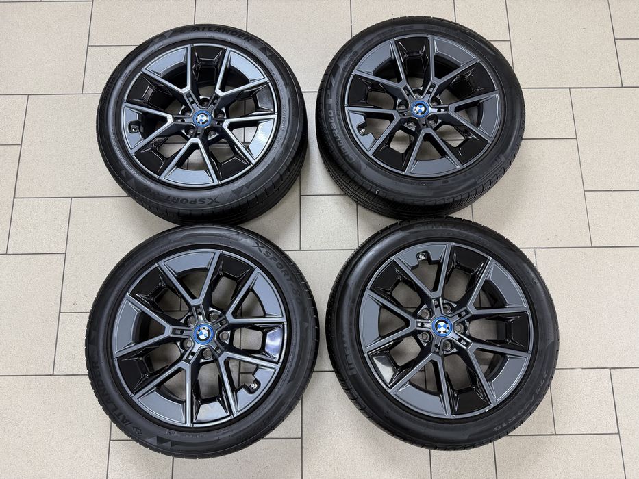 BMW i4 g26 колеса R18 диски з резиною бмв г26 854 стиль