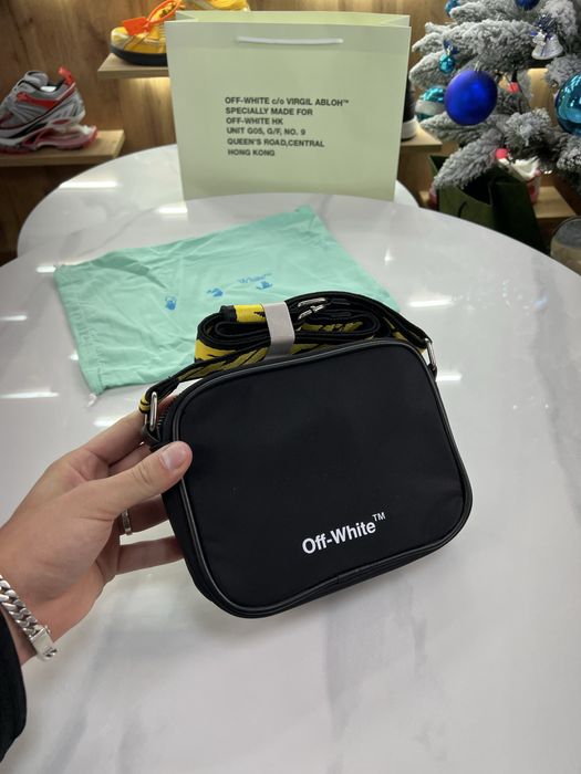 Сумка Месенджер OFF-WHITE SS24 Black / Yellow