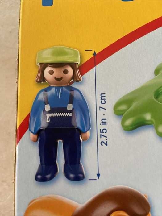 NOVO - PLAYMOBIL 1.2.3 - Recinto dos Leões - 9378