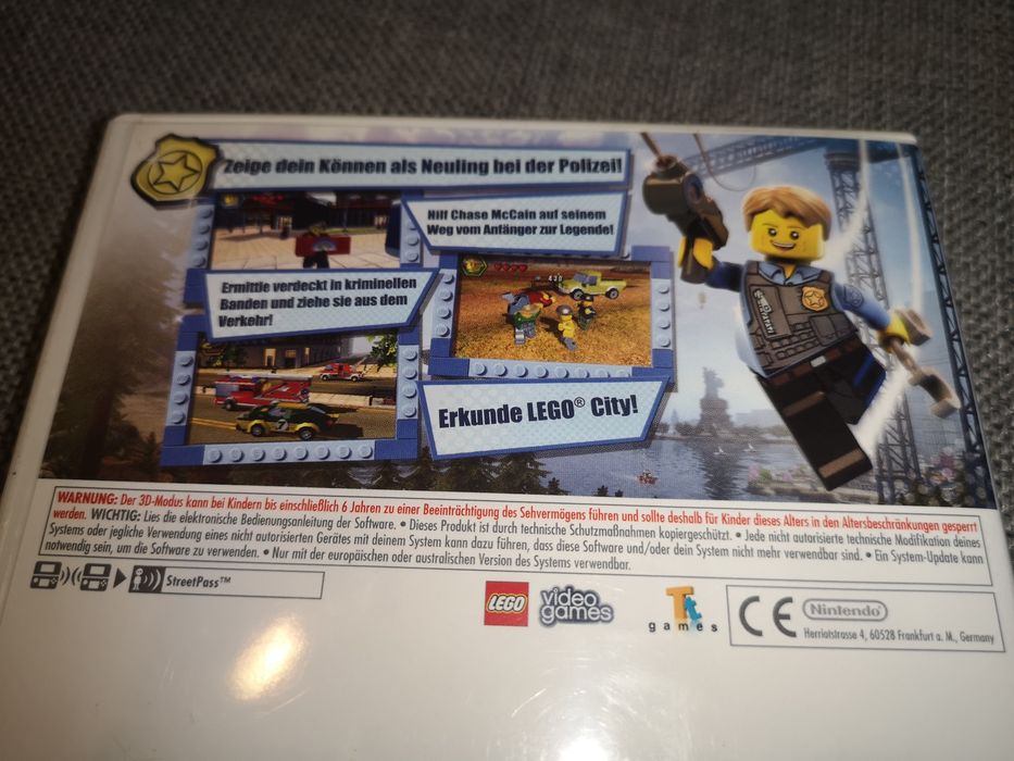 Lego City Tajny Agent 3DS 2DS Nintendo gra ANG (testowana) sklep Ursus