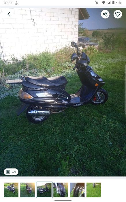 Продам або обміняю скутер fada fd 50 qt-8