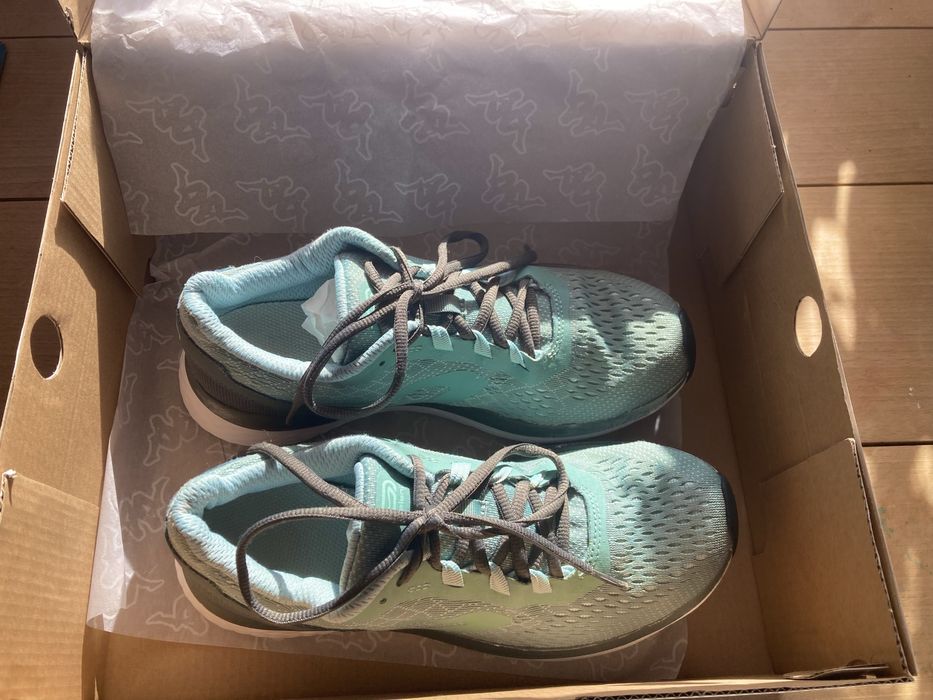 Buty sportowe damskie  miętowe