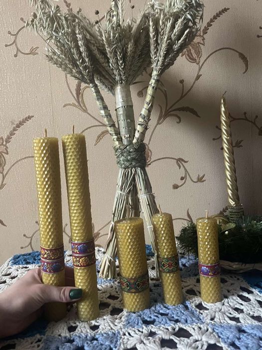 Свічки воскові