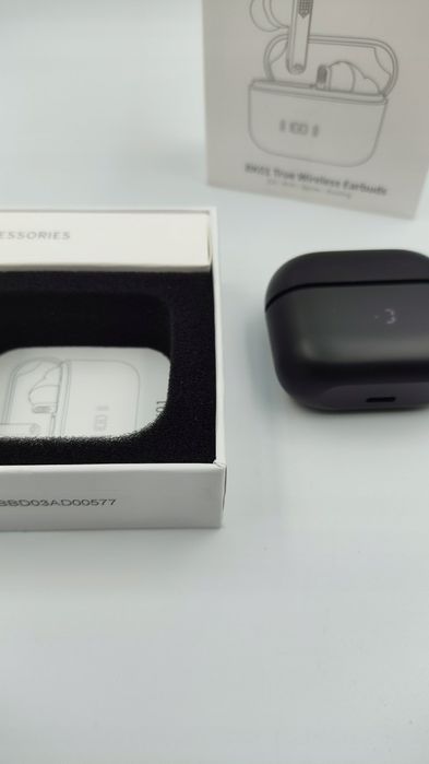 Słuchawki bezprzewodowe douszne Aptkdoe BK01 czarne