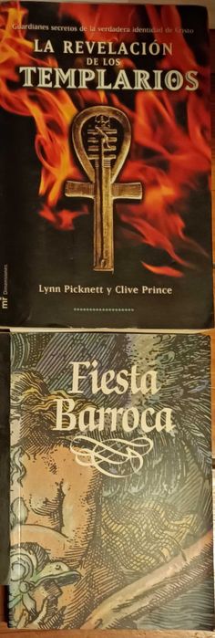 Livros em italiano e castelhano