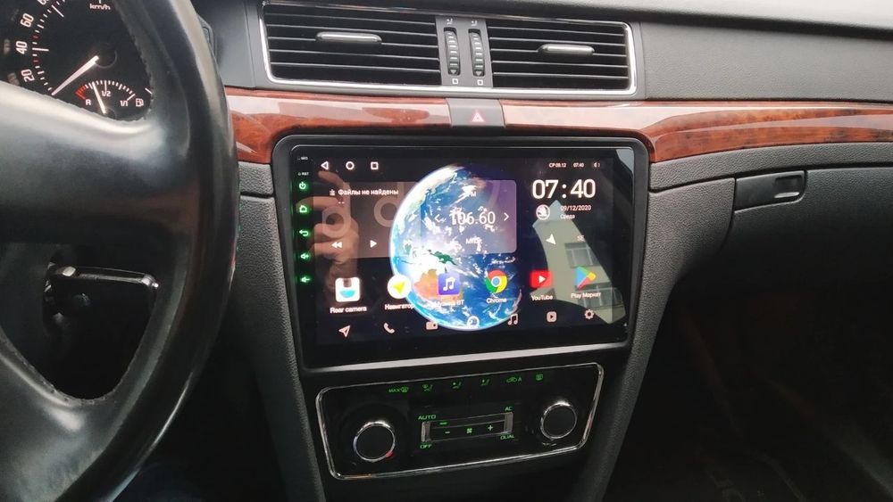 Radio nawigacja Skoda 2008-14 Superb 2 android 10 cali Yanosik Carplay
