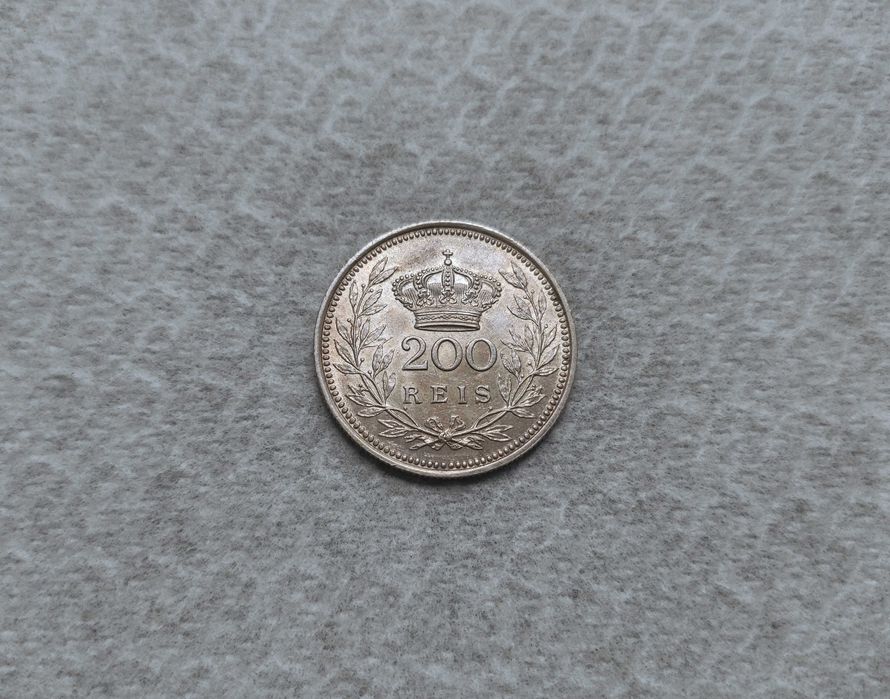 Moeda 200 Reis 1909 - SOBERBA