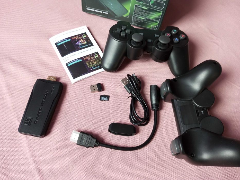 Игровая консоль hdmi приставка  64gb 25 тысяч новых игр