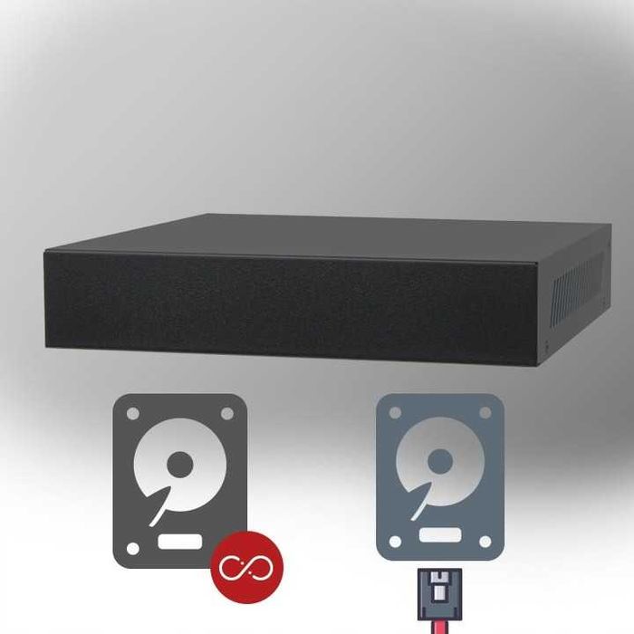 REJESTRATOR pod POE wbudowany Switch do kamer monitoringu 8mp ONVIF