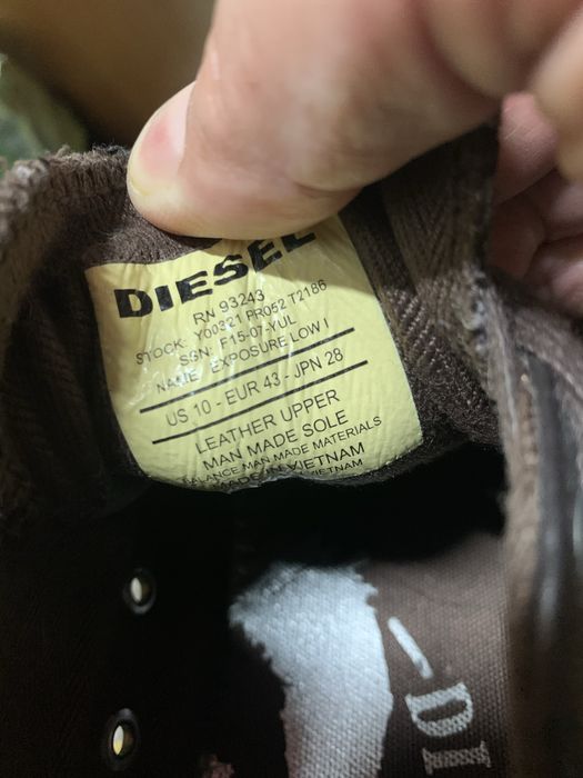 Кеды мужские Diesel.