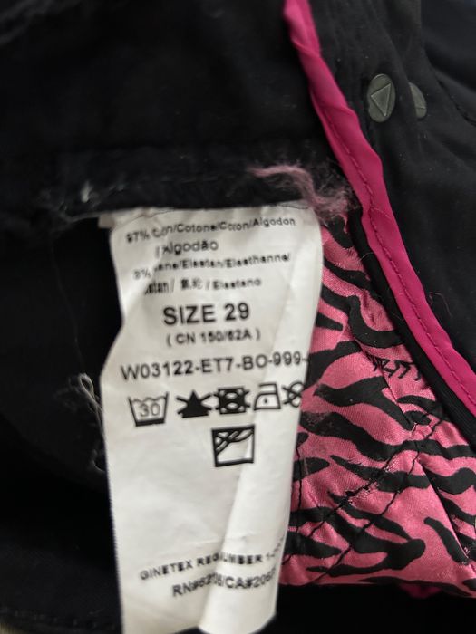 spodnie czarne guess roz. 29